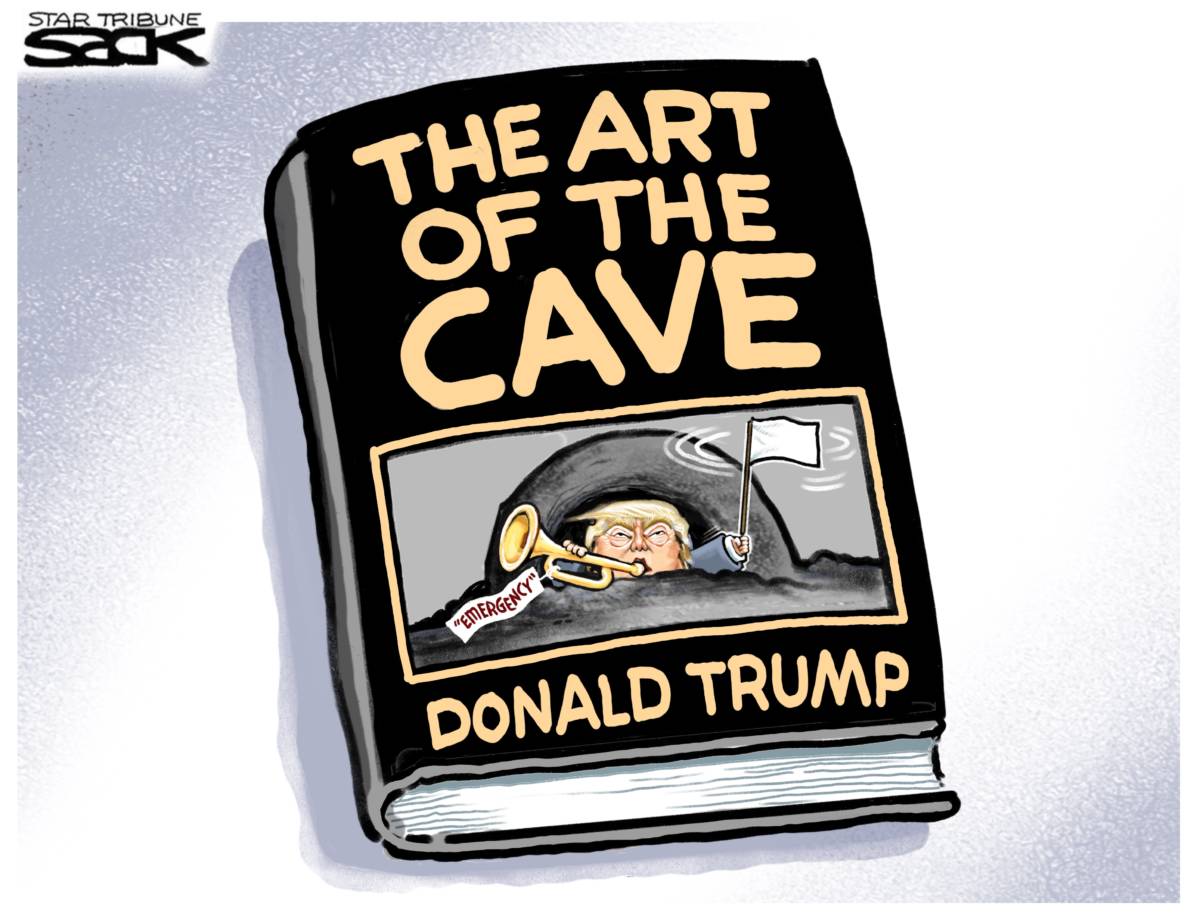Trump Caves, Steve Sack, southern Utah, Utah, St. George, The Independent, Deal,shutdown,emergency,government
