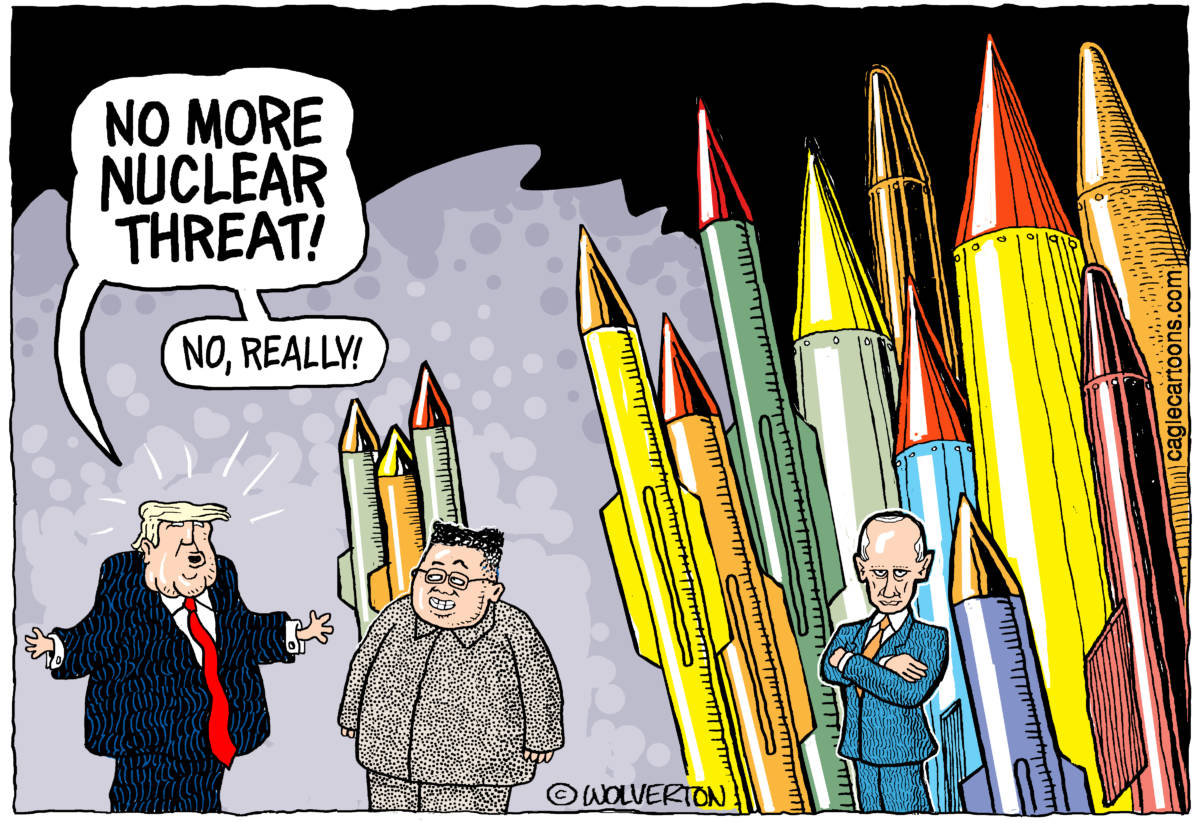 No Nuclear Threat from North Korea, Wolverton, southern Utah, Utah, St. George, The Independent, Nuclear, Missiles, Kim Jong Un, Putin, Summit