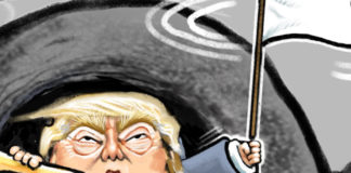 Trump Caves Trump Caves, Steve Sack, southern Utah, Utah, St. George, The Independent, Deal,shutdown,emergency,government