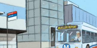 Waiting for Mueller Report Waiting for Mueller Report, RJ Matson, southern Utah, Utah, St. George, The Independent, Mueller, Report, Waiting, Bus, Stop, Democrats, Democrat, party, Congress, Washington, Justice, Department, Russia, Investigation, 2016, Election, President, Trump