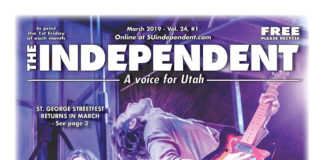 The Independent March 2019 PDF feat. St. George Streetfest southern utah news events music