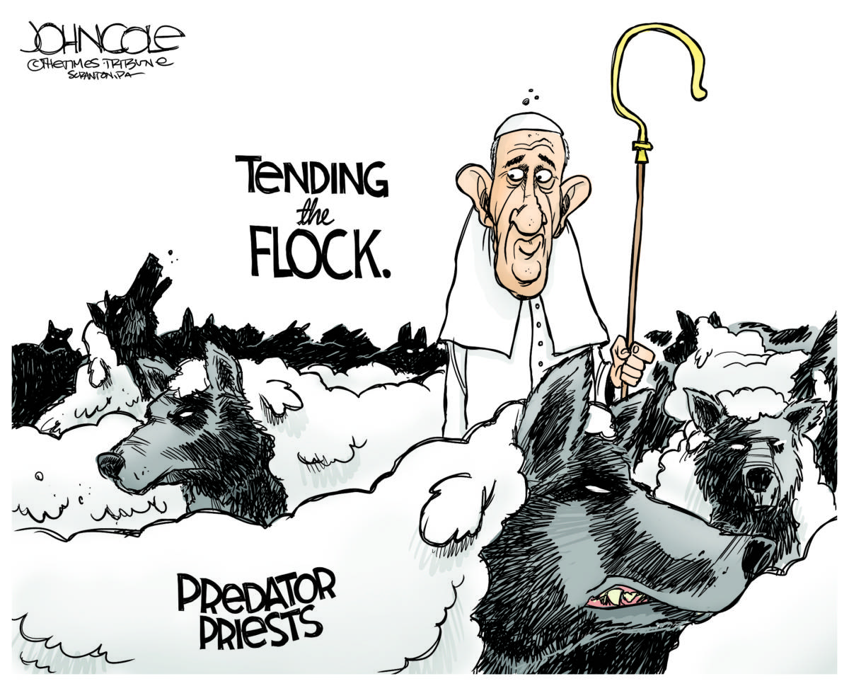 Francis tends the flock, John Cole, southern Utah, Utah, St. George, The Independent, Pope Francis, Catholic Church, sexual predators, priests, Pell, scandal, coverup, Pennsylvania, pedophile, sexual abuse
