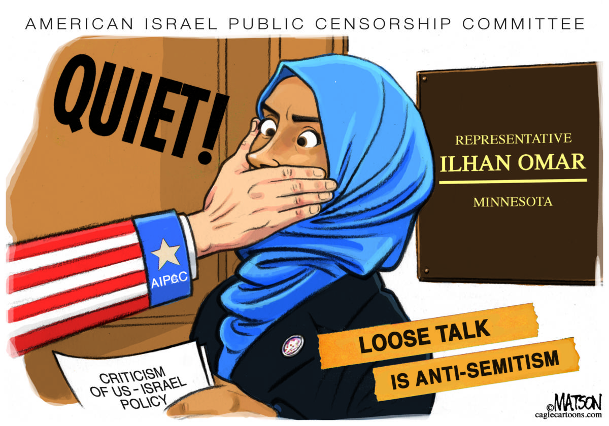 AIPCC Reprimand for Representative Omar, RJ Matson, southern Utah, Utah, St. George, The Independent, AIPAC,AIPCC,American,Israel,Public,Affairs,Censorship,Committee,Representative,Omar,Minnesota,Foreign,Policy,Criticism,Antisemitism