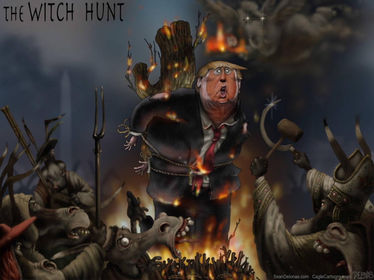 Witch Hunt, Sean Delonas, southern Utah, Utah, St. George, The Independent, President Donald Trump, Democrat Witch Hunt, Politics, Investigation,