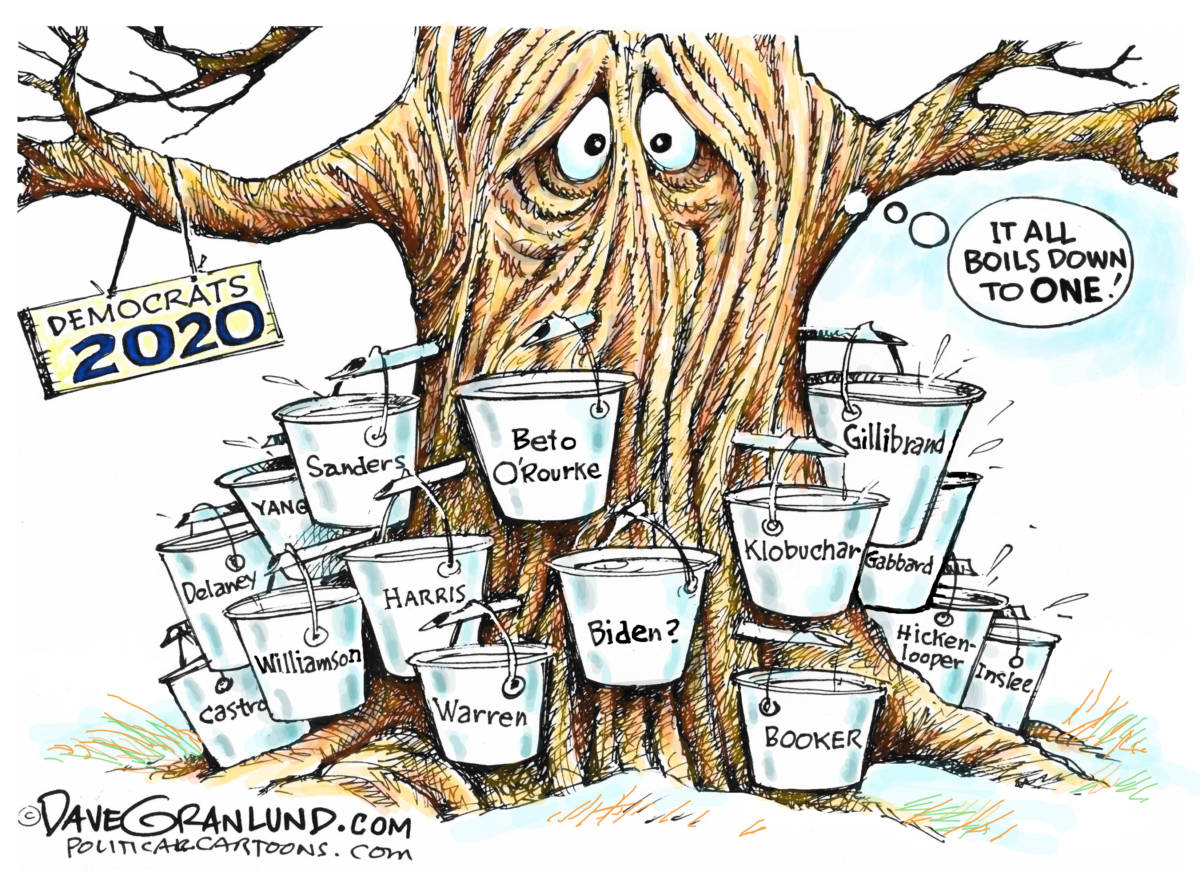 2020 Democrats running, Dave Granlund, southern Utah, Utah, St. George, The Independent, politics, presidential, candidates, democratic, party, boiling down, one, many, hopefuls, campaigns, primaries, primary