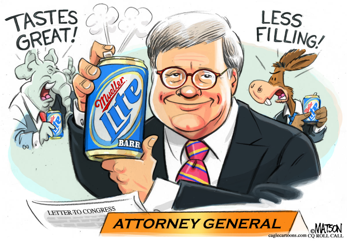 Mueller Lite Barr, RJ Matson, southern Utah, Utah, St. George, The Independent, Mueller, Lite, Barr, Attorney, General, Special, Counsel, Report, Russia, Investigation, Justice, Department, President, Trump, Republican, Democrat, party, Politics