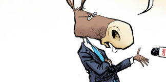 Democrats and Fox News Democrats and Fox News, Nate Beeler, southern Utah, Utah, St. George, The Independent, democrats,democratic party,donkey,fox news,cnn,msnbc,cable news,media,bias,conservative,liberal,propoganda,donald trump,president,network,tv,television,2020,debate,primary,presidential,