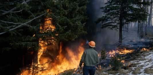 President Trump requested $919.9 million in appropriations for the Department of the Interior's Wildland Fire Management program.