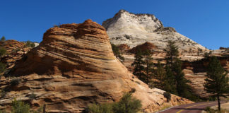 Zion Mount Carmel Highway reopens but oversized vehicles still not allowed One lane of Zion Mount Carmel Highway temporarily reopened March 12. However, due to safety concerns, buses and RV's are still prohibited.