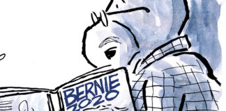 Bernie Time Stories, Jeff Koterba, southern Utah, Utah, St. George, The Independent, Bernie Sanders, Joe Biden, Pete Buttigieg, campaign, 2020, president, democrats, donkey