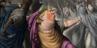 Caesar Trump Romney Et tu Brutus Caesar Trump Romney Et tu Brutus, Sean Delonas, southern Utah, Utah, St. George, The Independent, Caesar Trump Romney Et tu Brutus, Mueller report, democrats investigation,