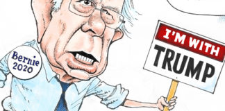 Bernie Sanders and tax returns Bernie Sanders and tax returns, Dave Granlund, southern Utah, Utah, St. George, The Independent, democrat, not released, tax returns, transparency, like trump, with trump, not shown, hidden