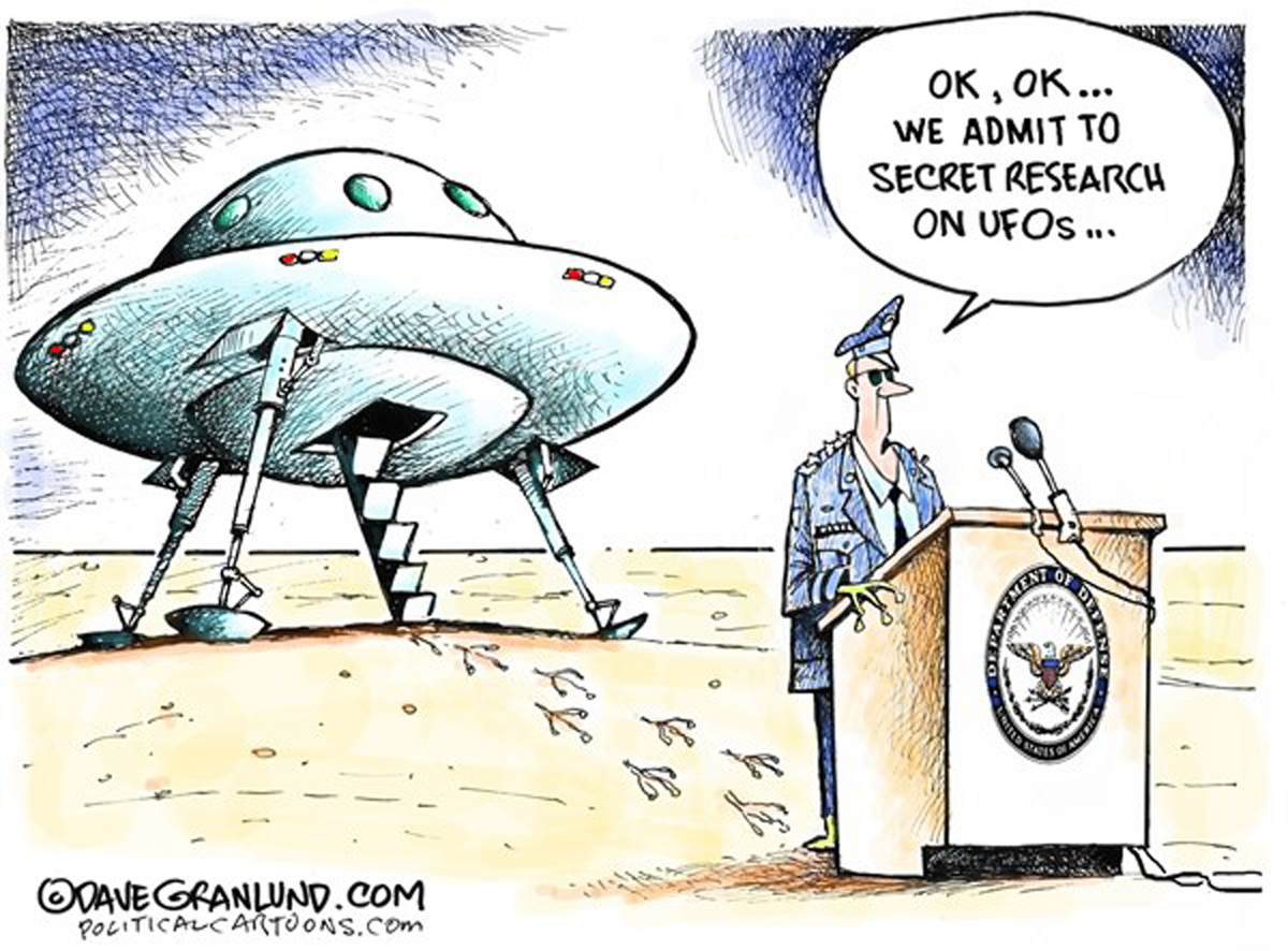 Pentagon and UFO research, Dave Granlund, southern Utah, Utah, St. George, The Independent,