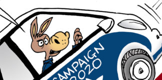 Campaign 2020 Campaign 2020, Bruce Plante, Campaign 2020,Democratic Party,DNC,Presidential Campaign 2020,President Donald J Trump,spinning their wheel,US economy, southern Utah, Utah, St. George, The Independent