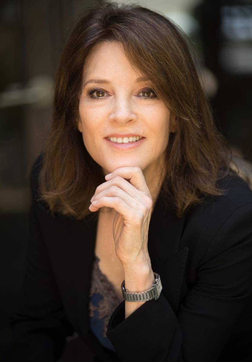 A politics of love with Marianne Williamson - The Independent | News Events Opinion More
