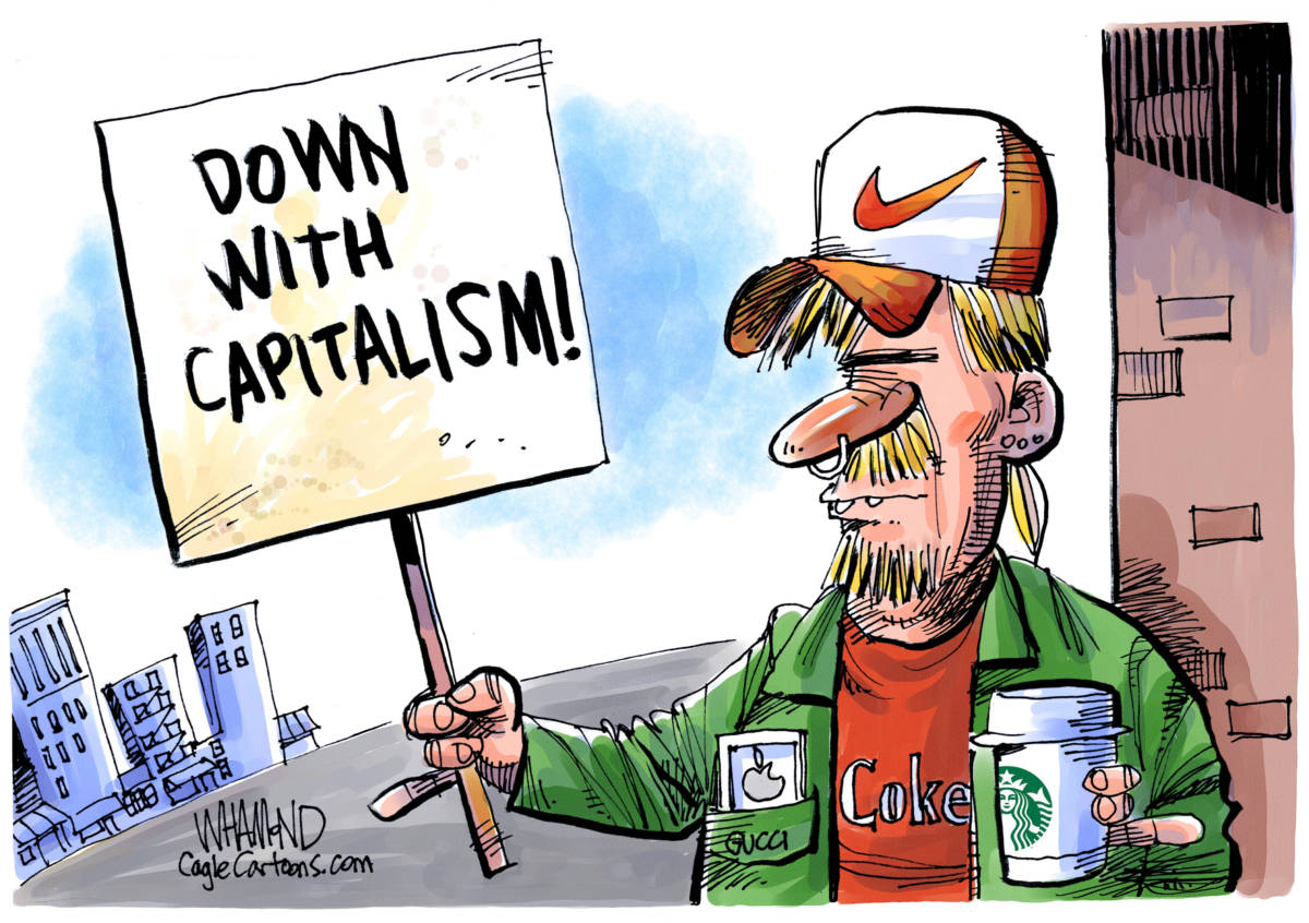 Champagne Socialists, Dave Whamond, southern Utah, Utah, St. George, The Independent, Protestors,far left for socialism,against capitalism,hypocrites,social democracy hypocrisy,millennial socialist movement has never experienced true socialism,champagne socialists