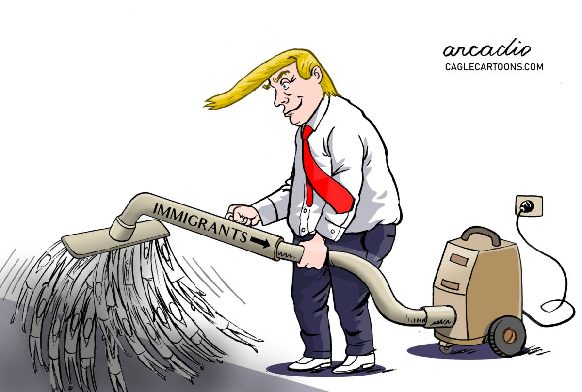 Trump and the immigrants' drama, Arcadio Esquivel, Trump, Mexico, Immigrants, Latin America, Washington