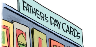 Fathers Day Fathers Day, Rick McKee, southern Utah, Utah, St. George, The Independent, Fathers Day, feminism, feminists, liberals, progressives