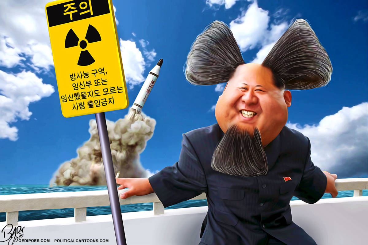 Nuclear Warhead, Bart van Leeuwen, Kim Jong-un, North Korea, Nuclear Weapons, sanctions, missile