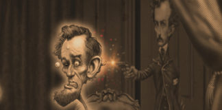 Lincoln Assassination Reparations Lincoln Assassination Reparations, Sean Delonas, Lincoln Assassination Reparations, Abraham Lincoln Assassination, Fords Theater, John Wilkes Booth, Reparations,