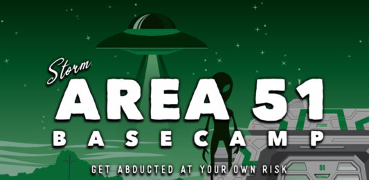 Alien Research Center on the Extraterrestrial Highway hosts “Storm” Area 51 Basecamp