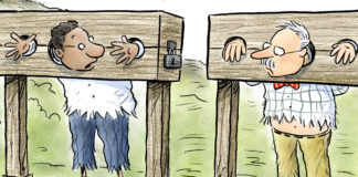 Trump Management Trump Management, Christopher Weyant, Trump, NOAA, Bolton, firing, management, fired, weather forecaster, foreign advisor, foreign policy, Alabama, hurricane, Dorian, sharpie, North Korea, corrupt, lie