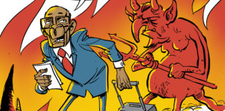 Mugabe Home Mugabe Home, Hajo de Reijger, Robert Mugabe, Zimbabwe, Death, hell, home, BigMen, tiran, dictator, dictatorship