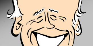 Joe Biden's Stories, Bob Englehart, Joe Biden, Gaffs, Vice President, Election 2020, Democrats, Democratic, Primary, Iowa, Warren, Castro, Bernie, Town hall, Donkey party,