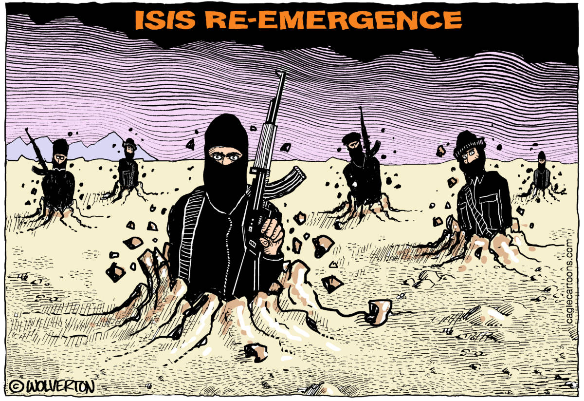 ISIS Reemergence, Wolverton, Turkey, Trump Troop withdrawal, Kurds