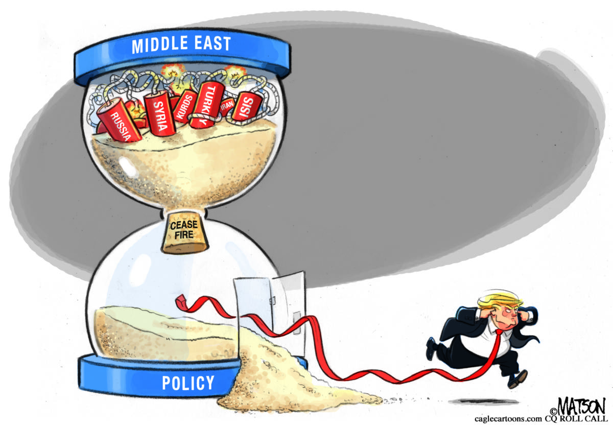 Trump Time To Get Out of Syria by R.J. Matson, CQ Roll Call