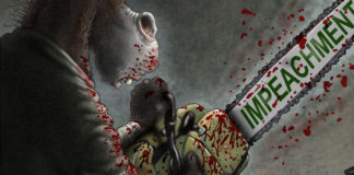 Democrats Impeachment Chainsaw Democrats Impeachment Chainsaw by Sean Delonas, Easton, PA