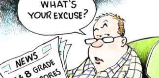 Student scores down Student scores down by Dave Granlund, PoliticalCartoons.com