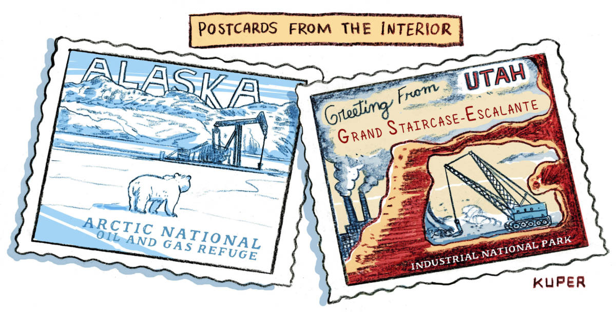 Postcards From the Interior by Peter Kuper, PoliticalCartoons.com