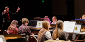 Piano Monster Concert showcases piano ensembles Over 100 piano students from the area will take the stage for the annual Piano Monster Concert in the Heritage Center Theater in Cedar City.
