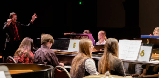 Over 100 piano students from the area will take the stage for the annual Piano Monster Concert in the Heritage Center Theater in Cedar City.