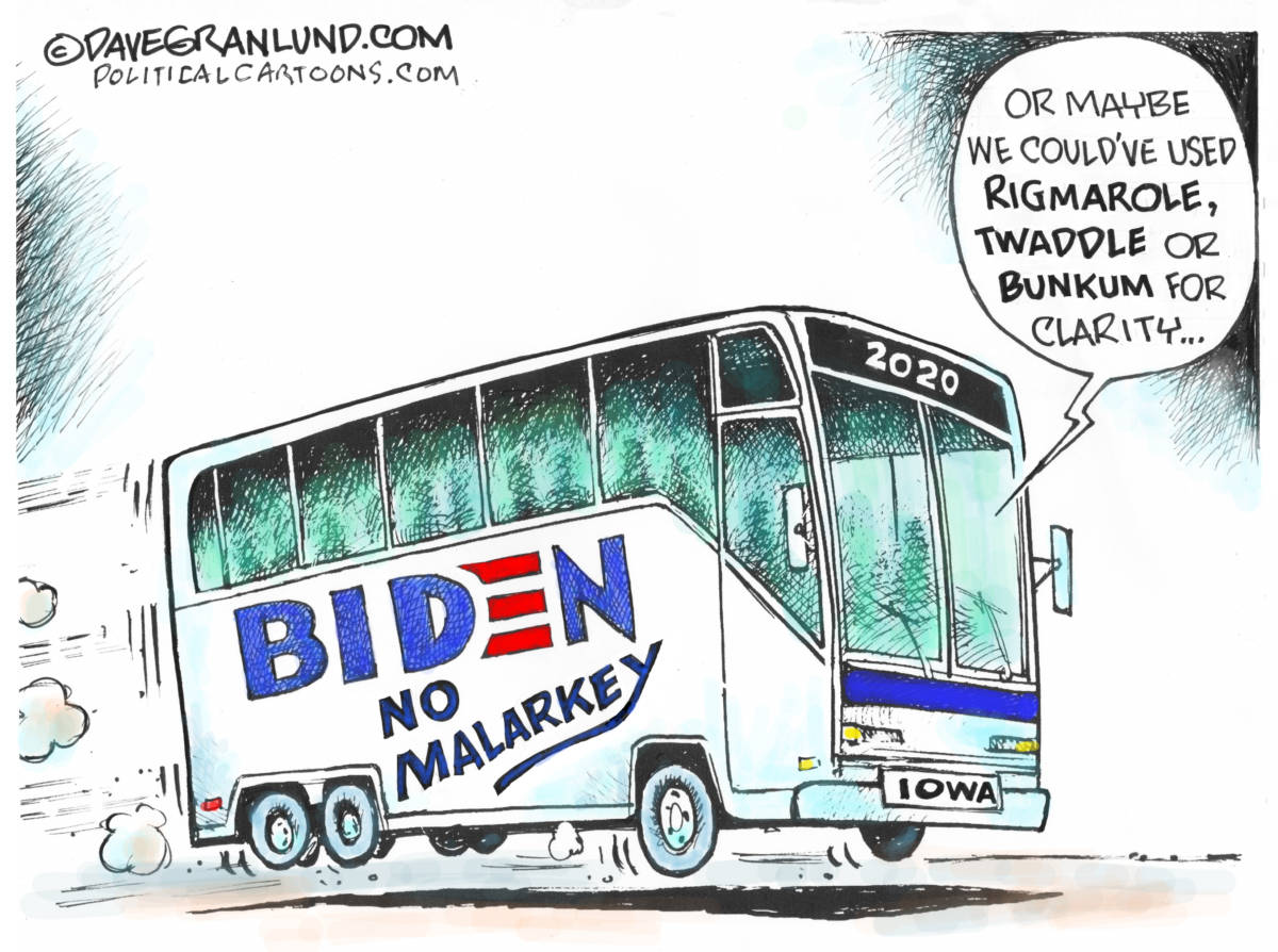 Joe Biden No Malarkey by Dave Granlund, PoliticalCartoons.com