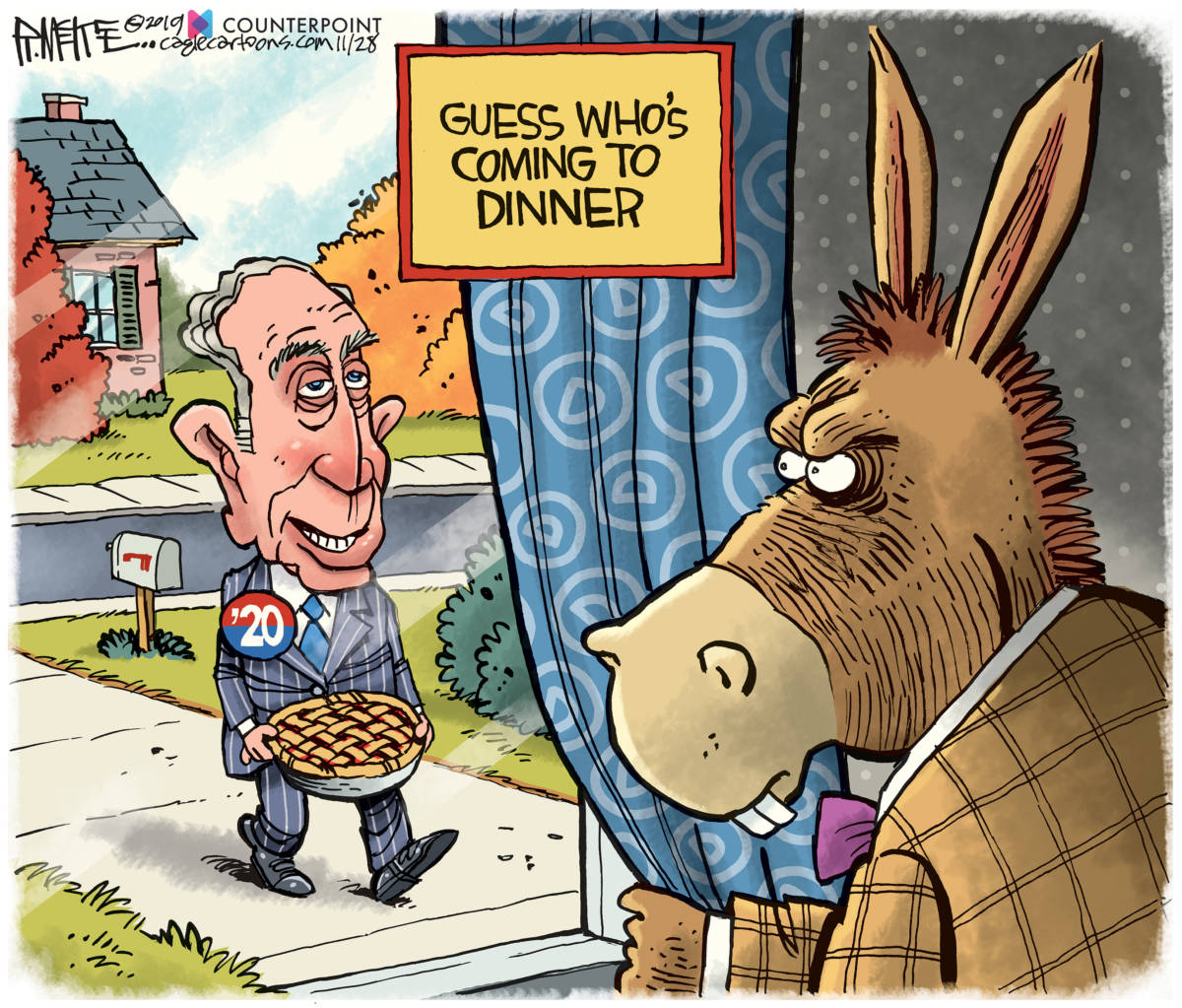 Bloomberg Dinner by Rick McKee, Counterpoint