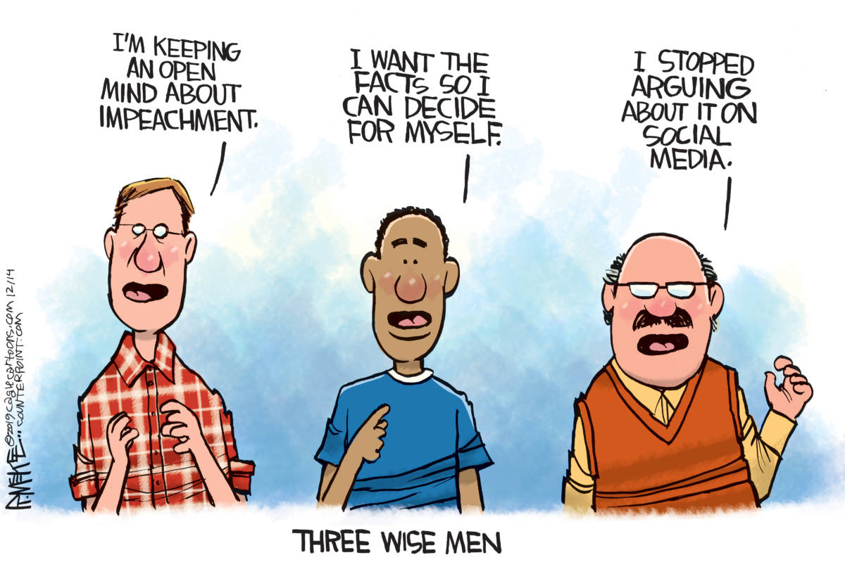 THREE WISE MEN by Rick McKee, CagleCartoons.com