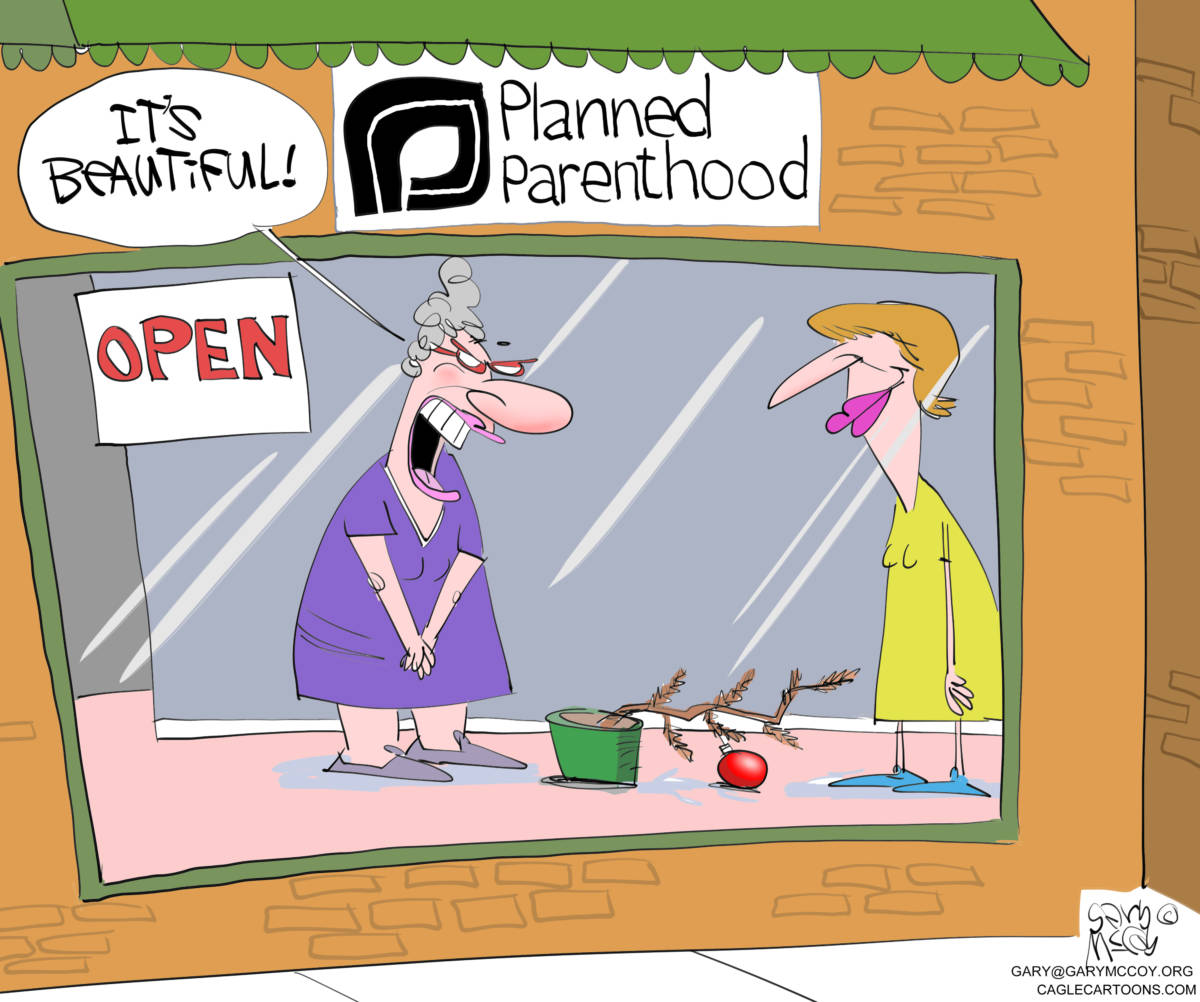 Planned Parenthood Xmas by Gary McCoy, Shiloh, IL