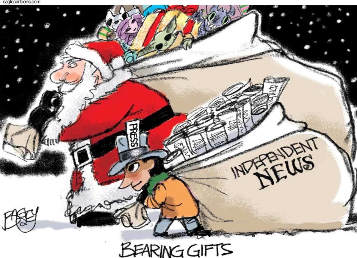 Santa News by Pat Bagley, The Salt Lake Tribune, UT