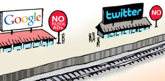 Facebook and political ads Facebook and political ads by Paresh Nath, The Khaleej Times, UAE