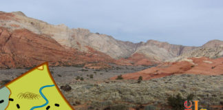 Hiking Southern Utah: Butterfly Trail in Snow Canyon State Park Hiking Southern Utah: Butterfly Trail in Snow Canyon State Park is embedded with lava rocks, so watch your step to avoid nasty falls.