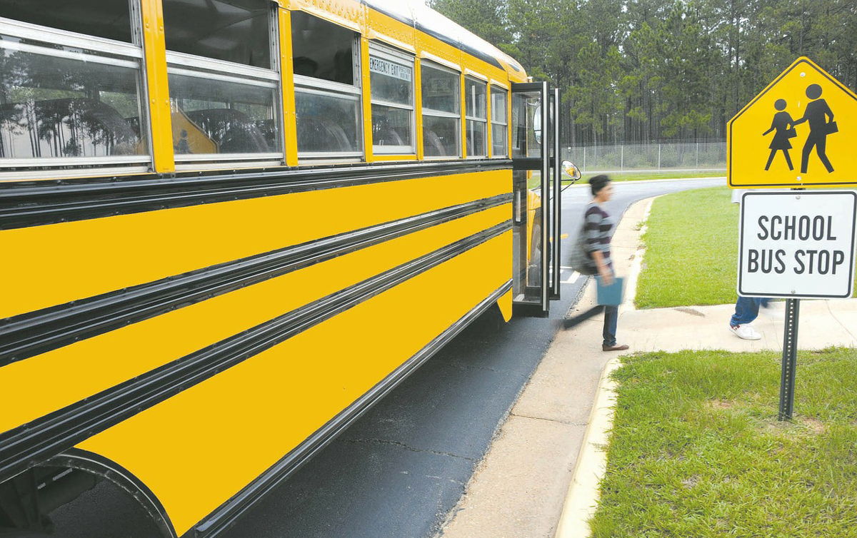 Give your school bus drivers a break, back off, leave earlier, don't cut them off or give them the finger. They are driving our future generations.