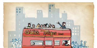 Guilt Trip Guilt Trip by Peter Kuper, PoliticalCartoons.com