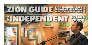 The Independent Jan/Feb 2020 PDF The Independent Southern Utah News Events and Zion National Park Guide Jan/Feb 2020