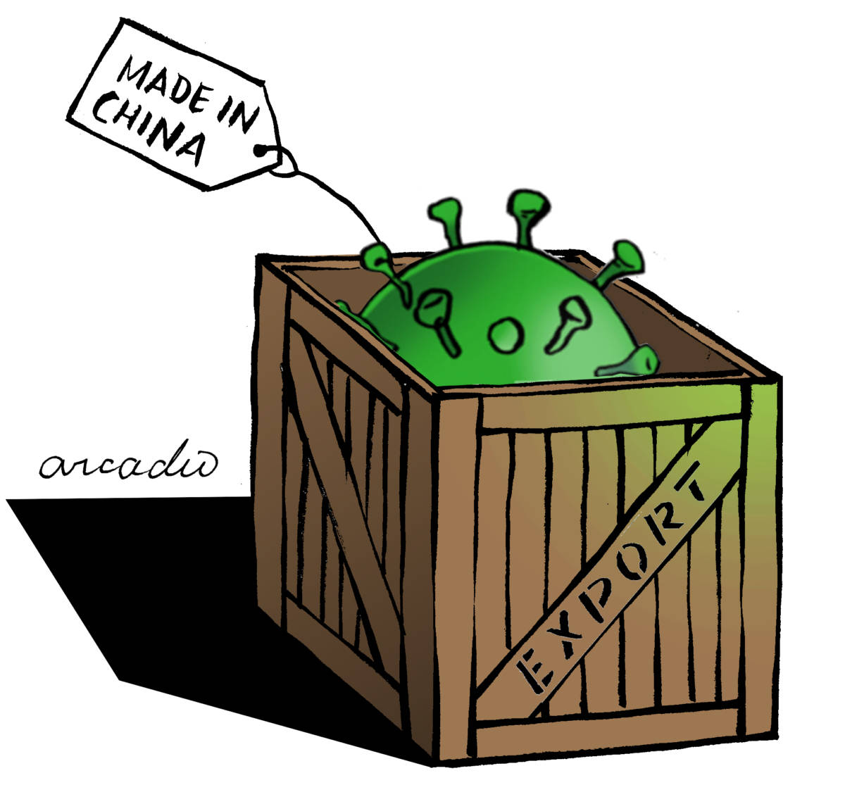 Made in China by Arcadio Esquivel, Costa Rica
