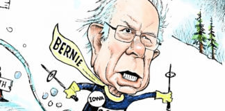 Bernie Sanders 2020 NH win Bernie Sanders 2020 NH win by Dave Granlund, PoliticalCartoons.com