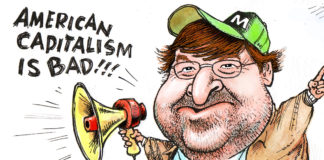 Michael Moore vs Capitalism Michael Moore vs Capitalism by Dave Granlund, PoliticalCartoons.com