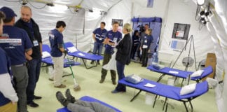 Intermountain Dixie Regional Medical Center Installs BLU-MED Intake Tent Intermountain Dixie Regional Installs BLU-MED Tent