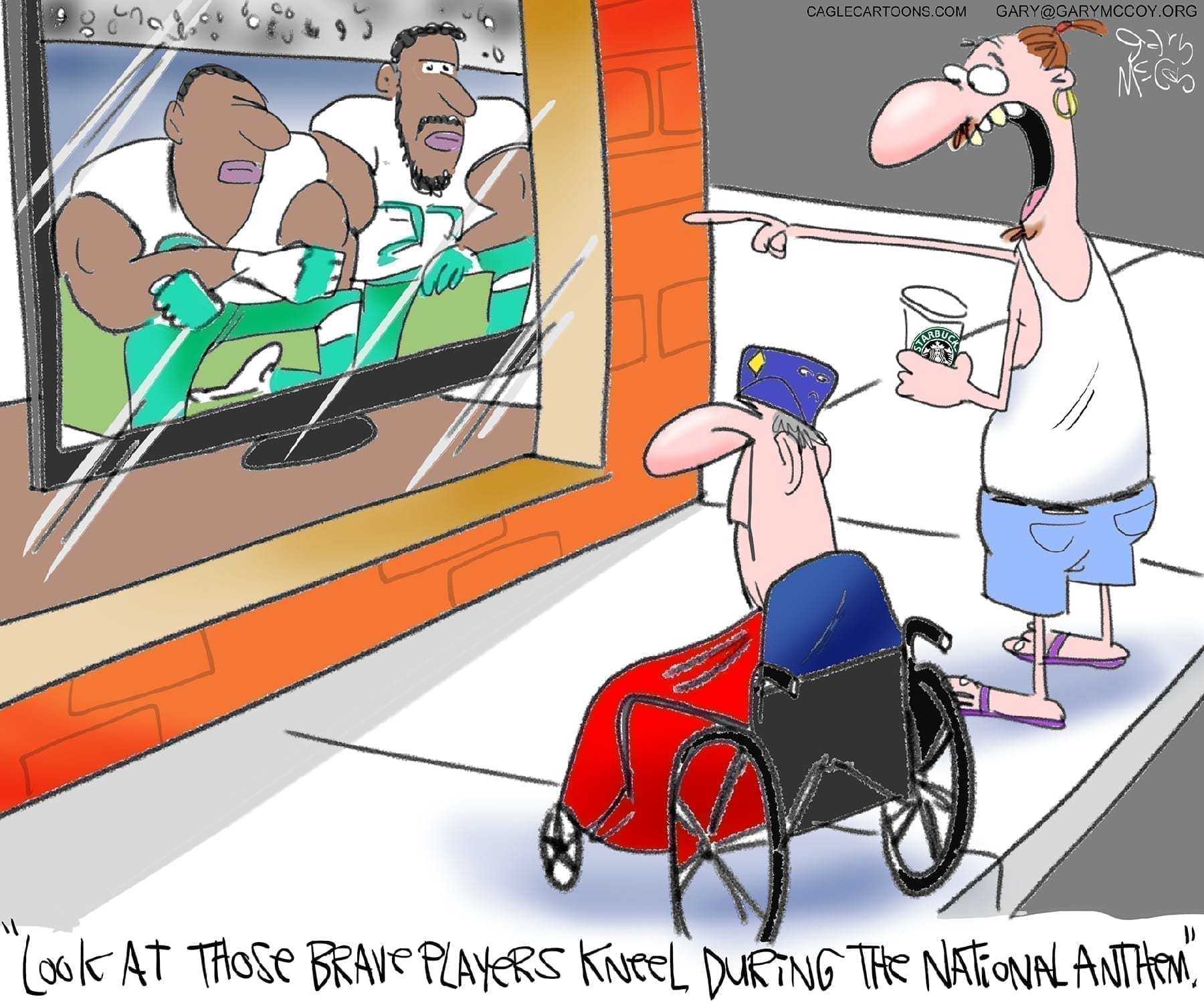 NFL Takes A Knee